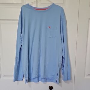 Tommy Bahama Blue Long Sleeve Tee